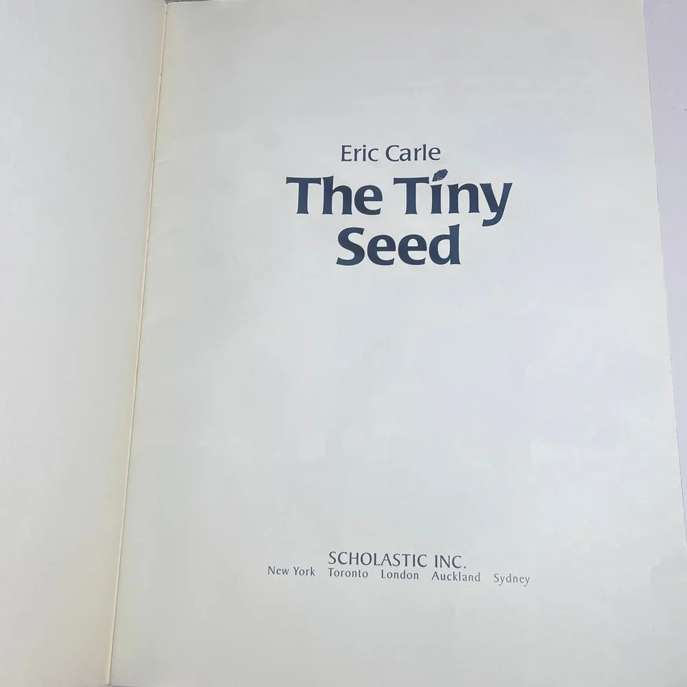 Eric Carle The‎ Tiny Seed Scholastic Big Book Children's Gigantic Picture Book